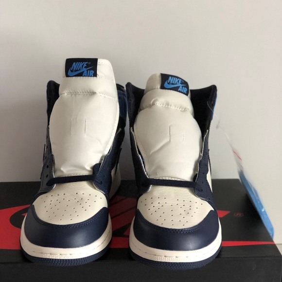 🎆DS Air Jordan 1 Retro High Obsidian UNC GS575441 - Picture 3 of 7
